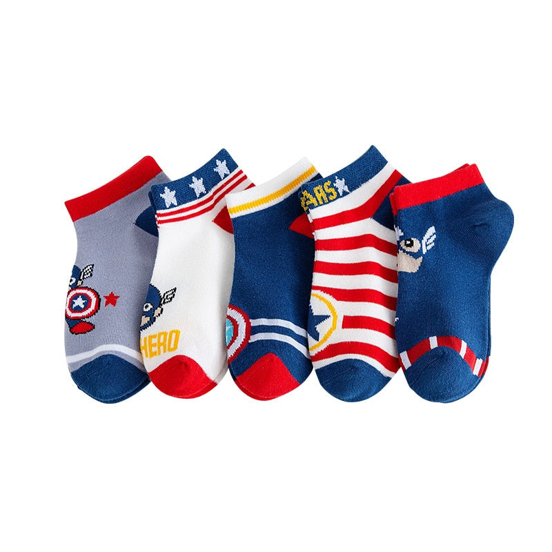 Marvel Kids Cartoon Socks Marvel Kids Cartoon Socks